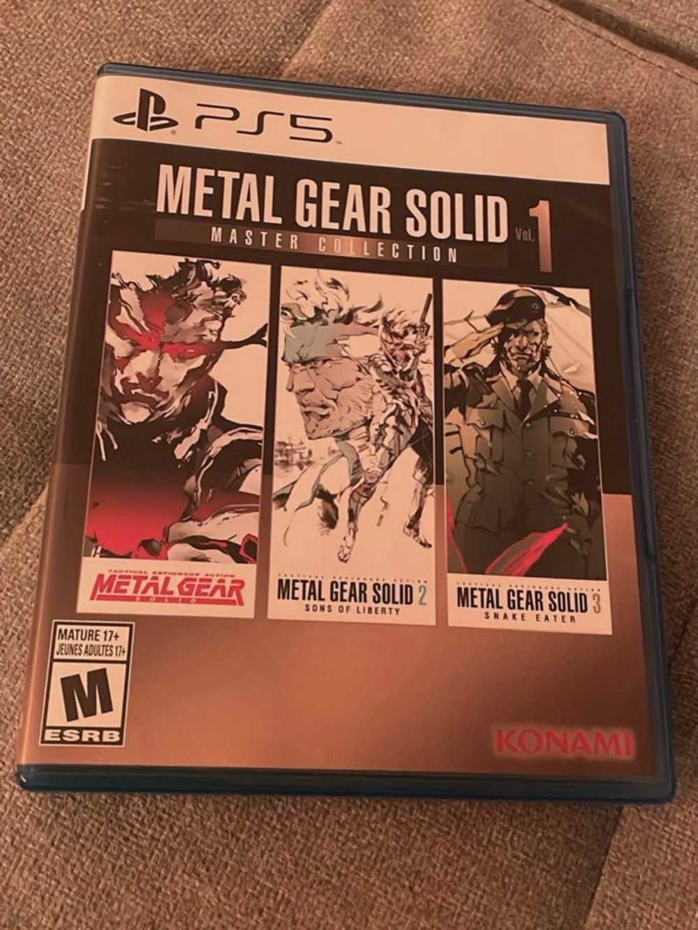 Metal Gear Master Collection Vol 1 PS5